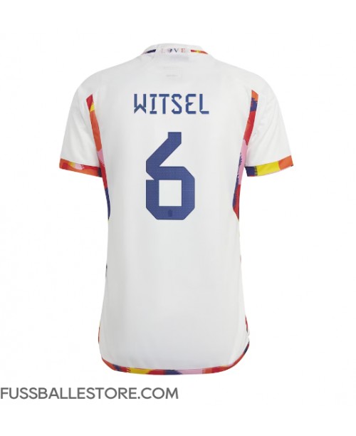 Günstige Belgien Axel Witsel #6 Auswärtstrikot WM 2022 Kurzarm